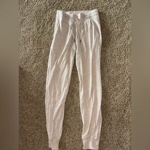 lululemon athletica Cream Sweatpants Relaxed Fit